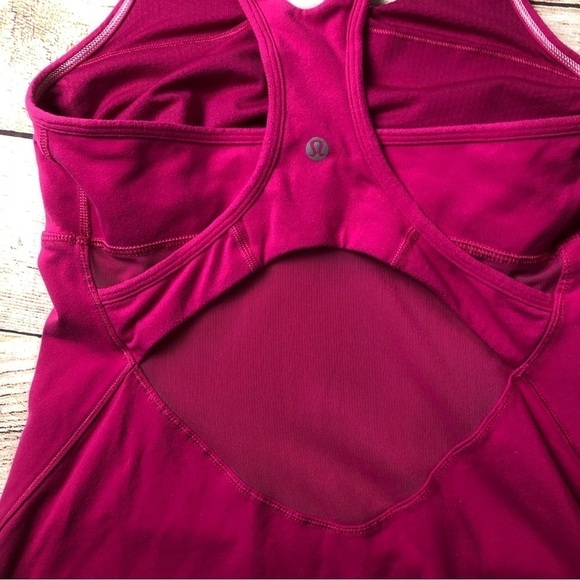 Lululemon Crossback Tank II - Jewelled Magenta - Picture 4 of 7